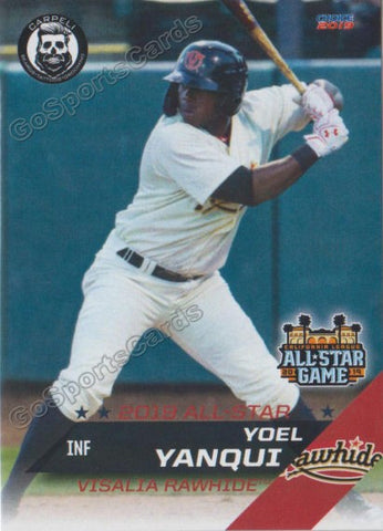 2019 California League All Star NR Yoel Yanqui
