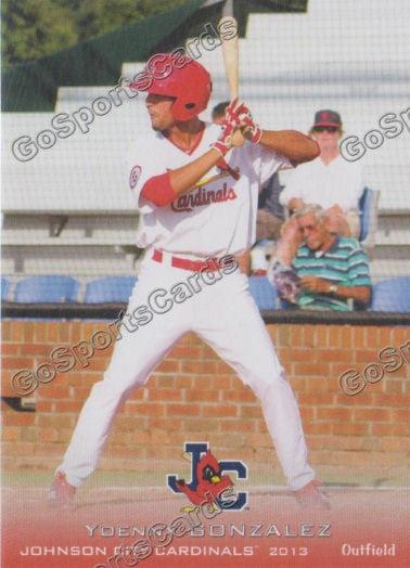 2013 Johnson City Cardinals Yoenny Gonzalez