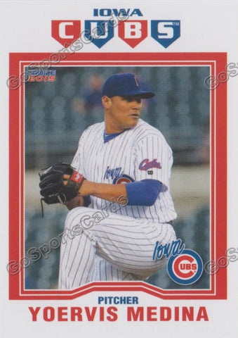 2015 Iowa Cubs Yoervis Medina