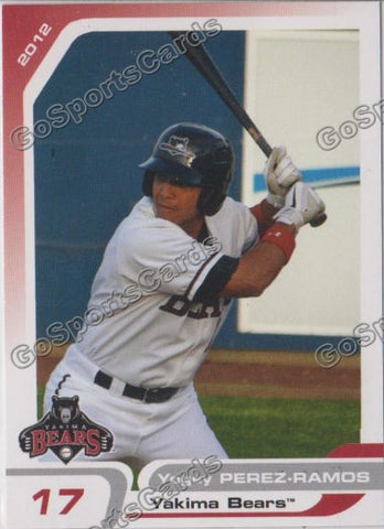 2012 Yakima Bears Yogey Perez Ramos