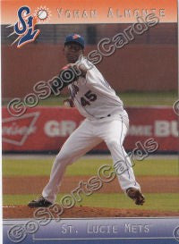 2012 St Lucie Mets Yohan Almonte