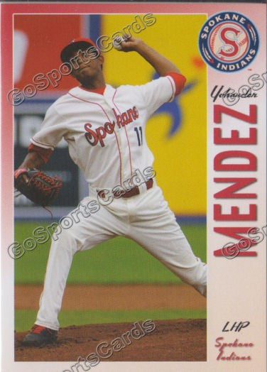 2013 Spokane Indians Yohander Mendez