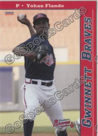 2011 Gwinnett Braves Yohan Flande