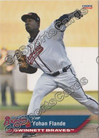 2012 Gwinnett Braves Yohan Flande