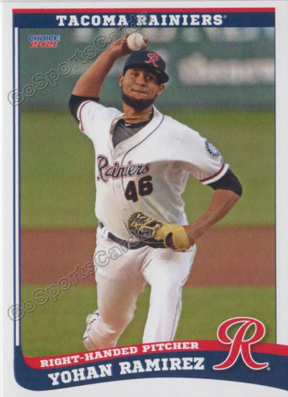 2021 Tacoma Rainiers Yohan Ramirez