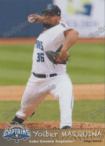 2016 Lake County Captains Yoiber Marquina