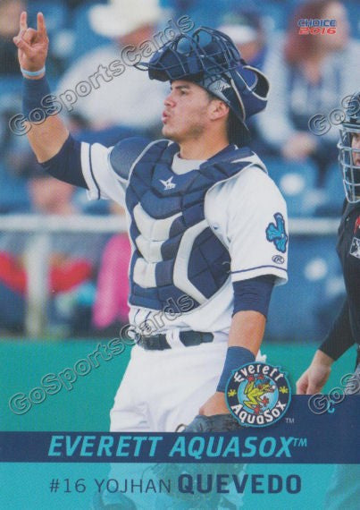 2016 Everett AquaSox Johan Yojhan Quevedo