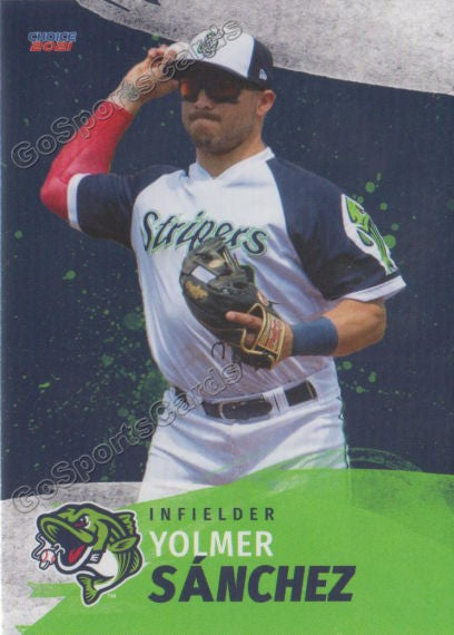 2021 Gwinnett Stripers Yolmer Sanchez