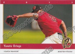 2011 Visalia Rawhide Yonata Ortega