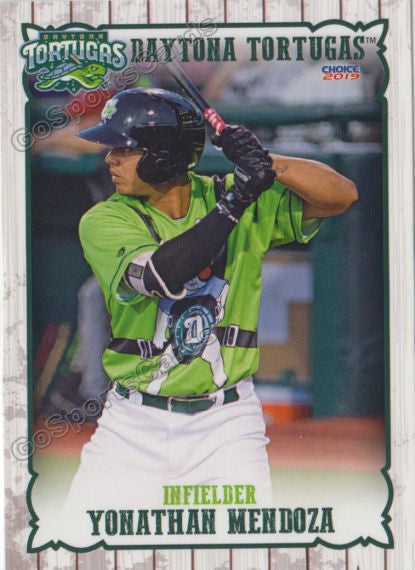 2019 Daytona Tortugas Yonathan Mendoza