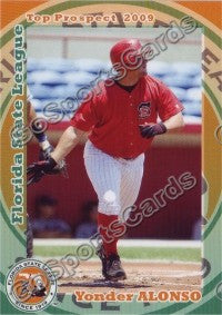 2009 Florida State League Top Prospects Yonder Alonso