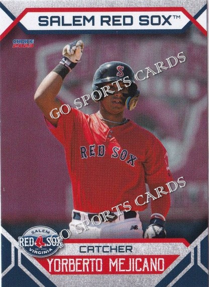 2023 Salem Red Sox Yorberto Mejicano – Go Sports Cards