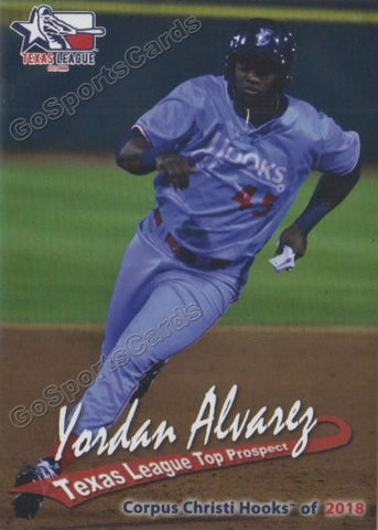 2018 Texas League Top Prospects Yordan Alvarez