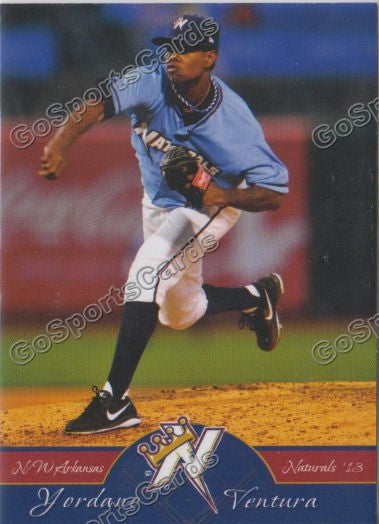2013 Northwest Arkansas Naturals Yordano Ventura
