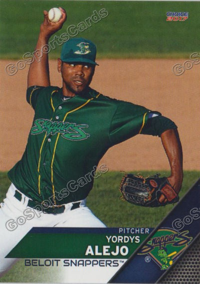 2017 Beloit Snappers Yordys Alejo