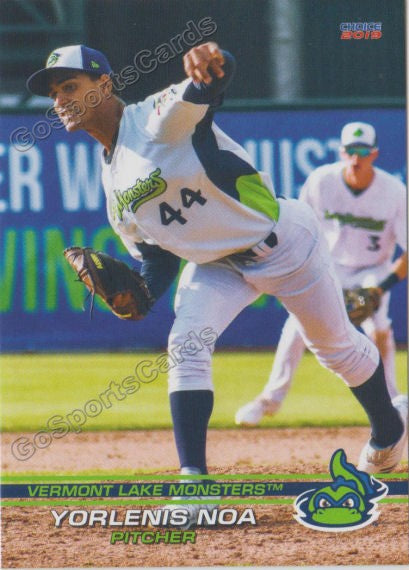 2019 Vermont Lake Monsters Yorlenis Noa