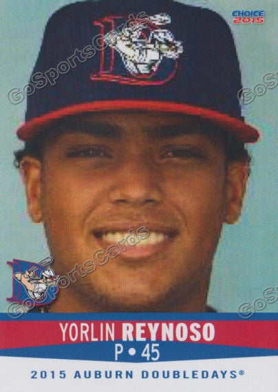 2015 Auburn Doubledays Yorlin Reynoso