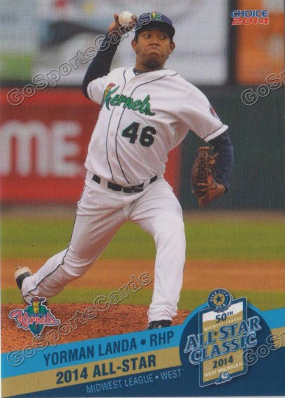 2014 MidWest League All Star Yorman Landa