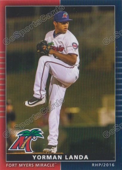 2016 Fort Myers Miracle Yorman Landa