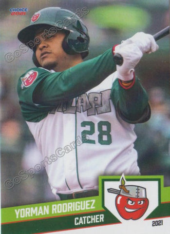 2021 Fort Wayne TinCaps Yorman Rodriguez