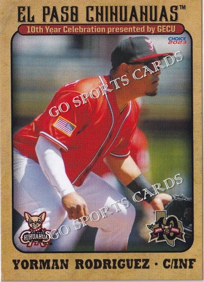 2023 El Paso Chihuahuas Yorman Rodriguez