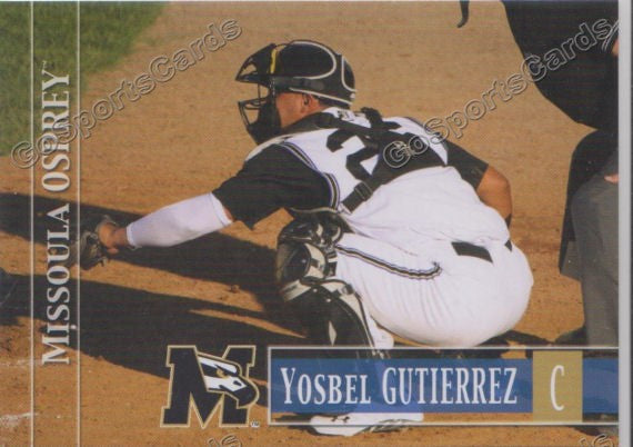 2014 Missoula Osprey Yosbel Gutierrez