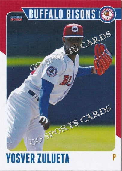 2023 Buffalo Bisons Yosver Zulueta