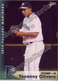2010 Pulaski Mariners Yovanny Olivero