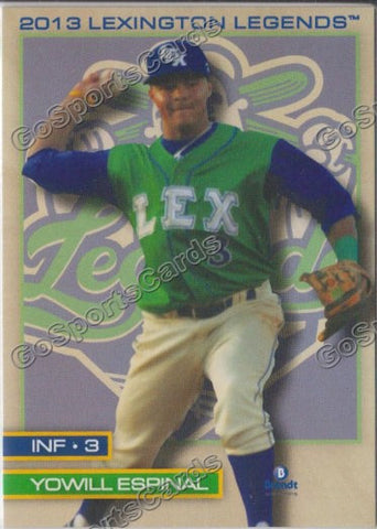 2013 Lexington Legends Yowill Espinal