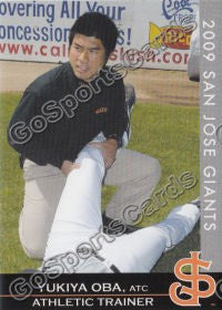 2009 San Jose Giants Yukiya Oba