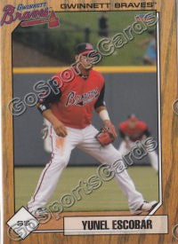 2010 Gwinnett Braves Yunel Escobar