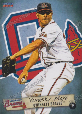 2014 Gwinnett Braves Yunesky Maya