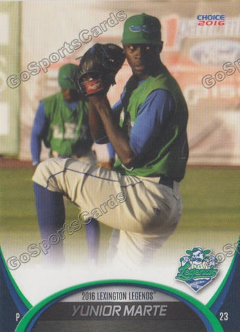 2016 Lexington Legends Yunior Marte