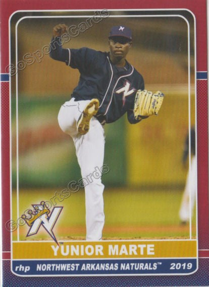 2019 Northwest Arkansas Naturals Yunior Marte