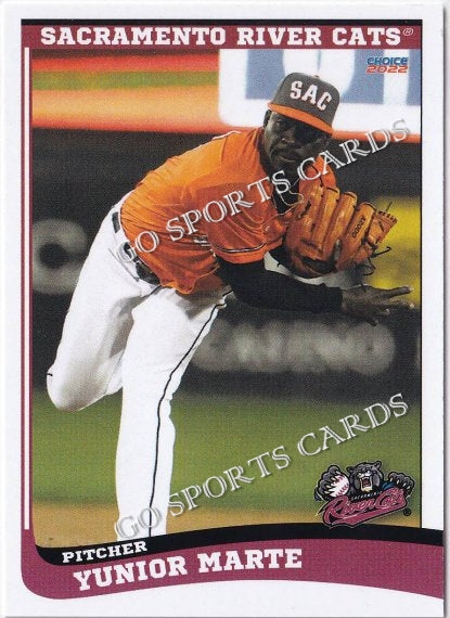 2022 Sacramento River Cats Yunior Marte