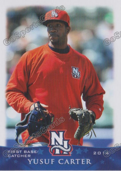 2014 New Hampshire Fisher Cats Yusuf Carter