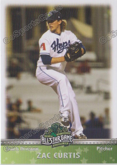 2014 Northwest League All Star SD Zac Curtis