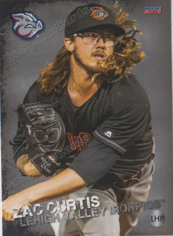 2018 Lehigh Valley IronPigs Zac Curtis