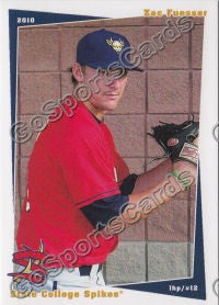 2010 State College Spikes Zac Fuesser