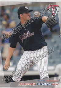 2012 Tampa Yankees Zachary Nuding