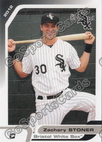 2012 Bristol White Sox Zachary Stoner