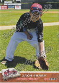 2009 Lowell Spinners Zach Barry