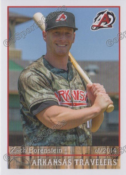 2014 Arkansas Travelers Zach Borenstein