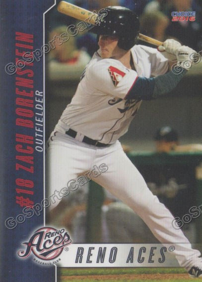 2016 Reno Aces Zach Borenstein