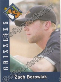 2011 Gateway Grizzlies Zach Borowiak