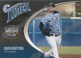 2012 Norfolk Tides Zach Britton