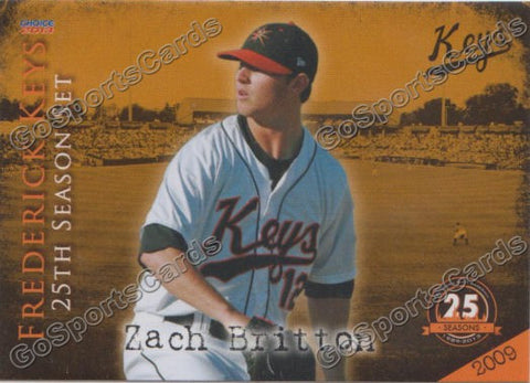 2013 Frederick Keys 25 Anniversary Zach Britton