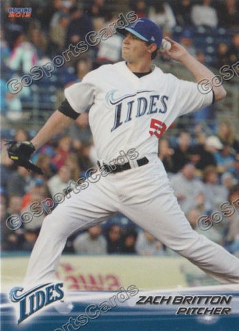 2013 Norfolk Tides Zach Britton