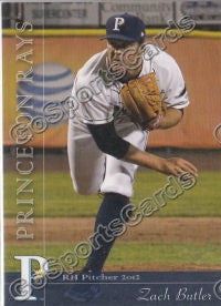 2012 Princeton Rays Zach Butler