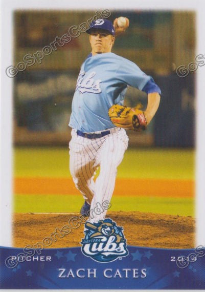 2014 Daytona Cubs Zach Cates